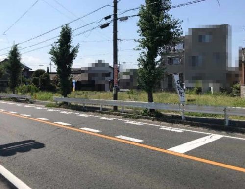 南側1号地側から撮影