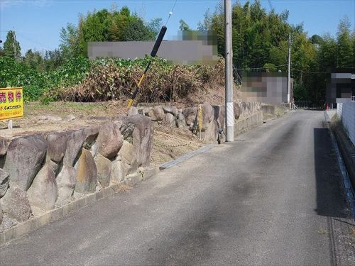 前面道路