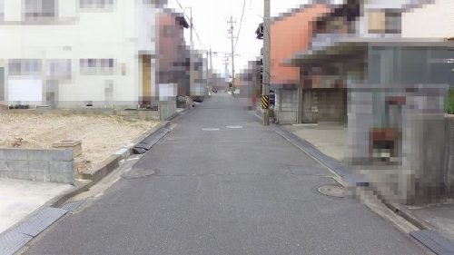 前面道路