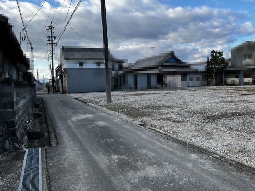 前面道路 ２号地(南東)側より撮影