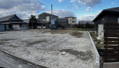２号地(南東)側より撮影