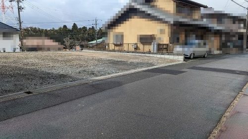 北側道路(東側より)