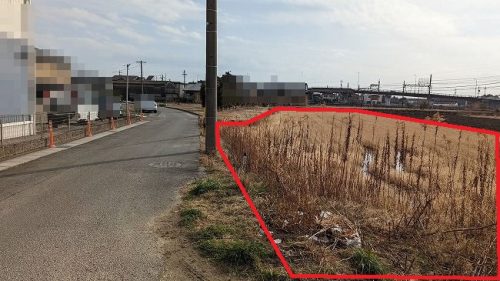前面道路