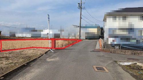 前面道路