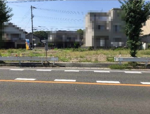 南側道路より撮影