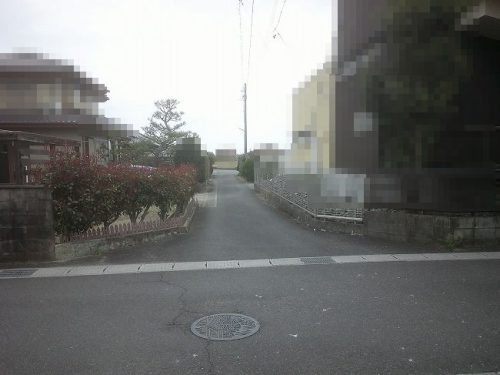南側道路