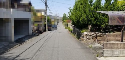 前面道路
