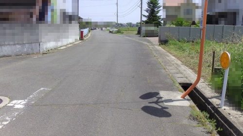 前面道路