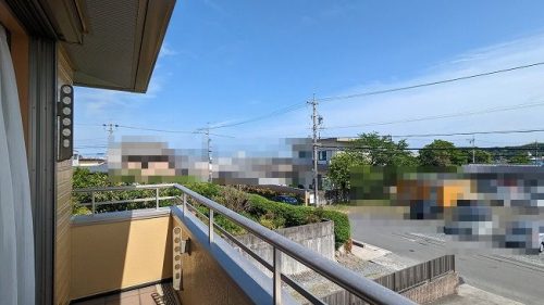 バルコニーからの展望