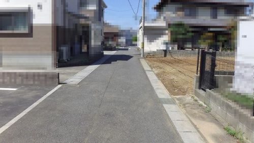 前面道路