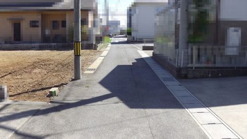 前面道路