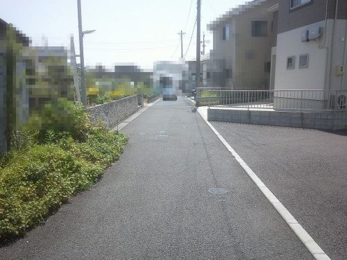 前面道路