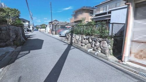 前面道路