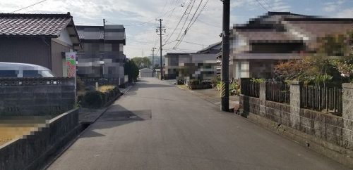 前面道路