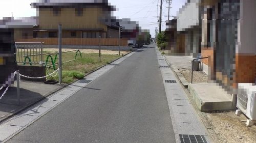 前面道路