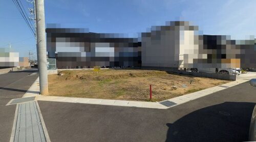 3号地 南側道路より撮影