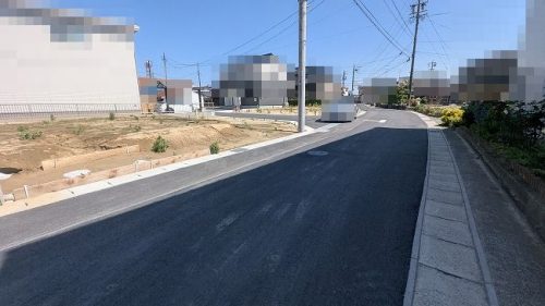 3号地 西側道路より撮影
