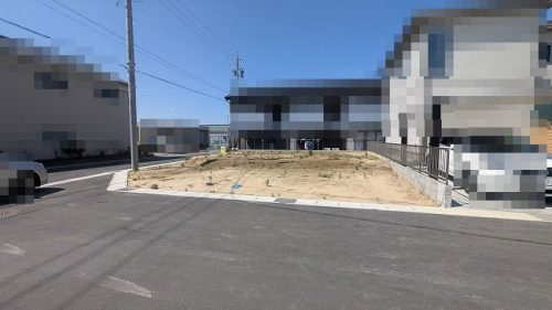 3号地 南側道路より撮影