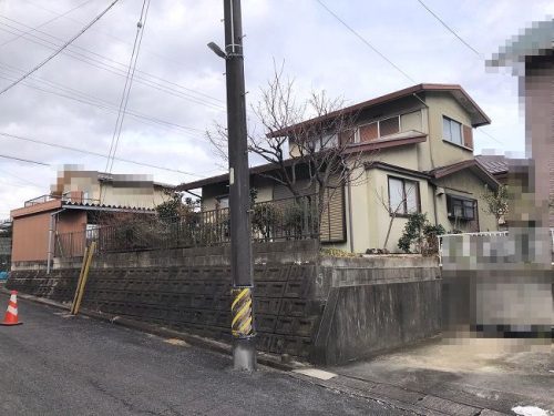 南側道路より撮影