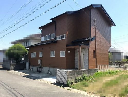 現地外観（北側道路から撮影）