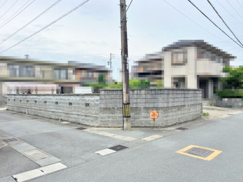 外観及び前面道路