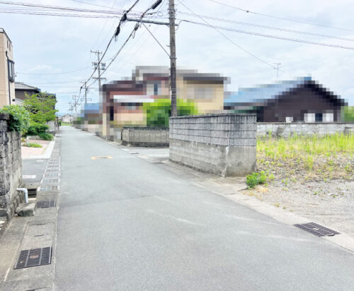前面道路