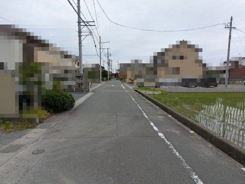 前面道路