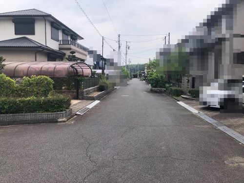 前面道路