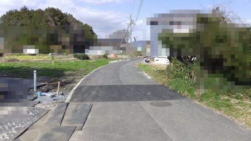 前面道路