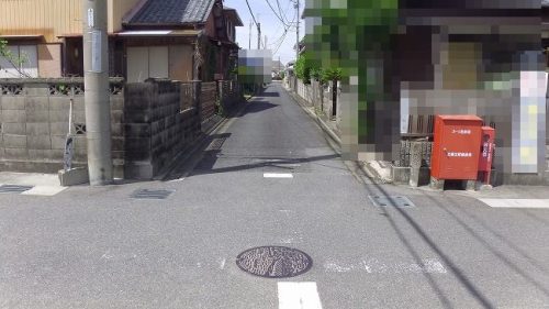 前面道路