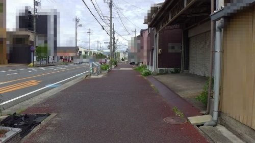 前面道路