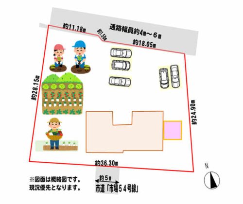 敷地図