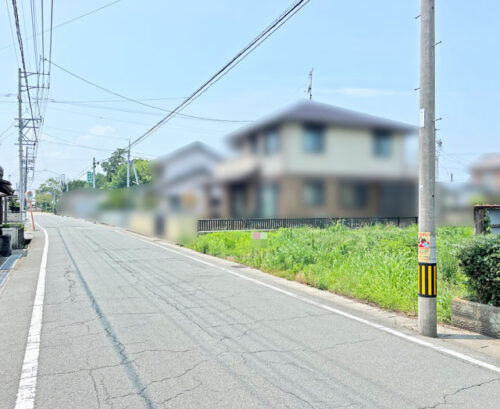 前面道路