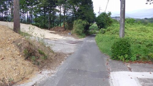 前面道路