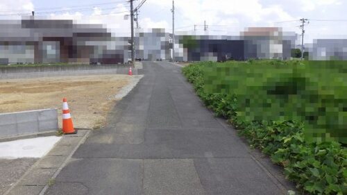 前面道路