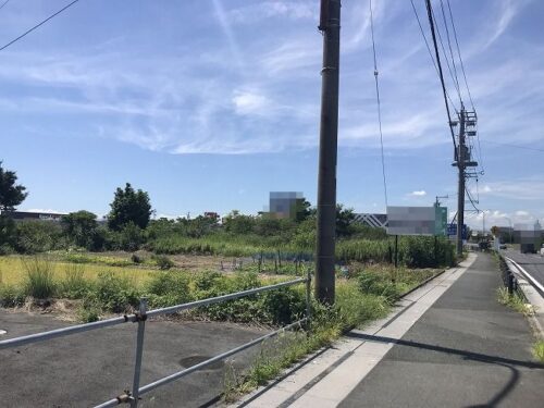 南から撮影