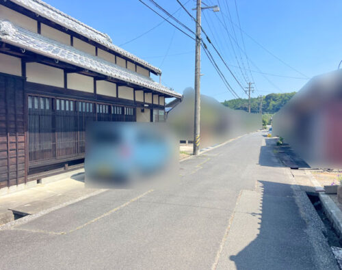 前面道路