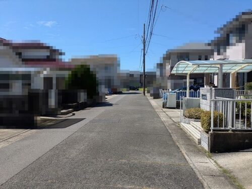 前面道路
