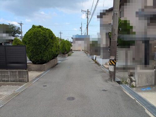 前面道路