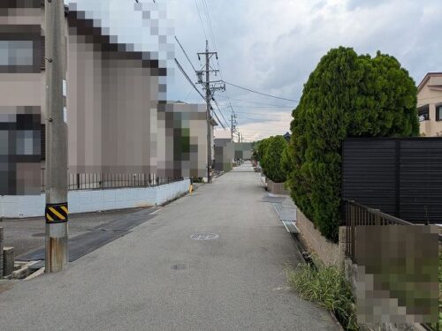 前面道路