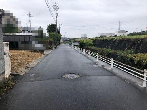 前面道路