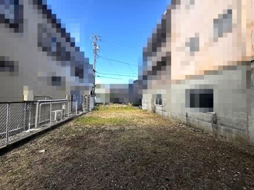 敷地奥より撮影