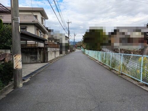前面道路