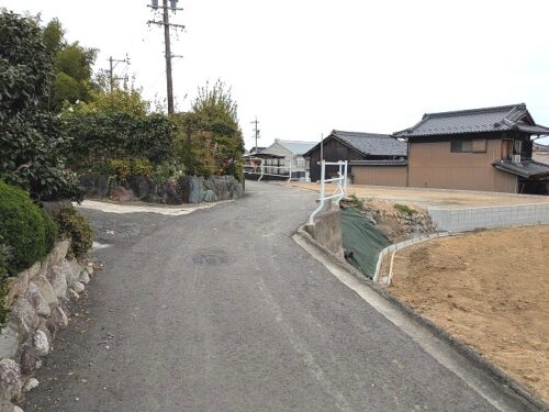 北側道路