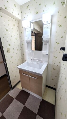 洗面化粧台(2025年9月に交換)