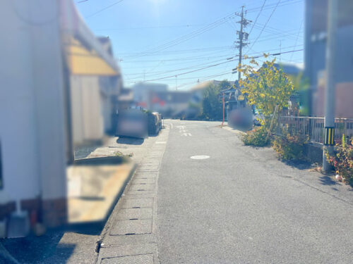 前面道路