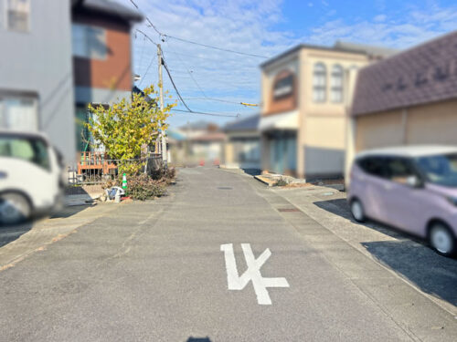 前面道路