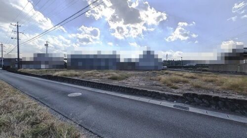 A号地側より撮影