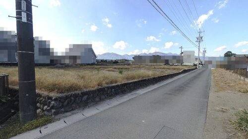 C号地側より撮影