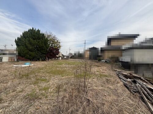 現地土地写真（西側）